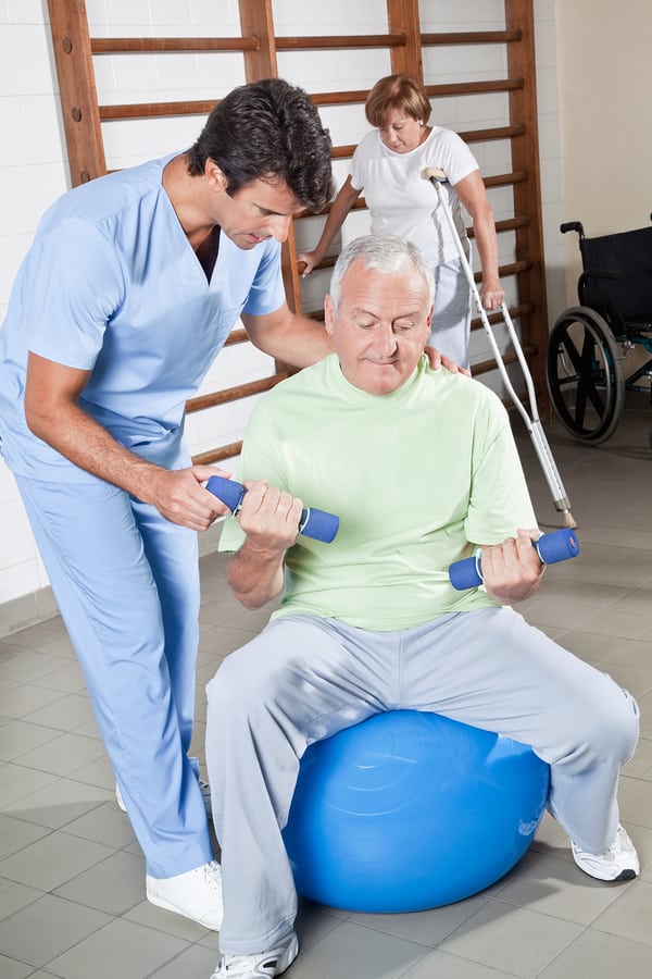Caregiver in Fair Oaks CA: Building Muscle After a Fall