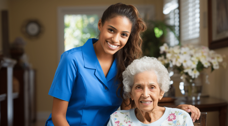 Alzheimer’s home care helps seniors with specialized care in the comfort and familiarity of their own home.