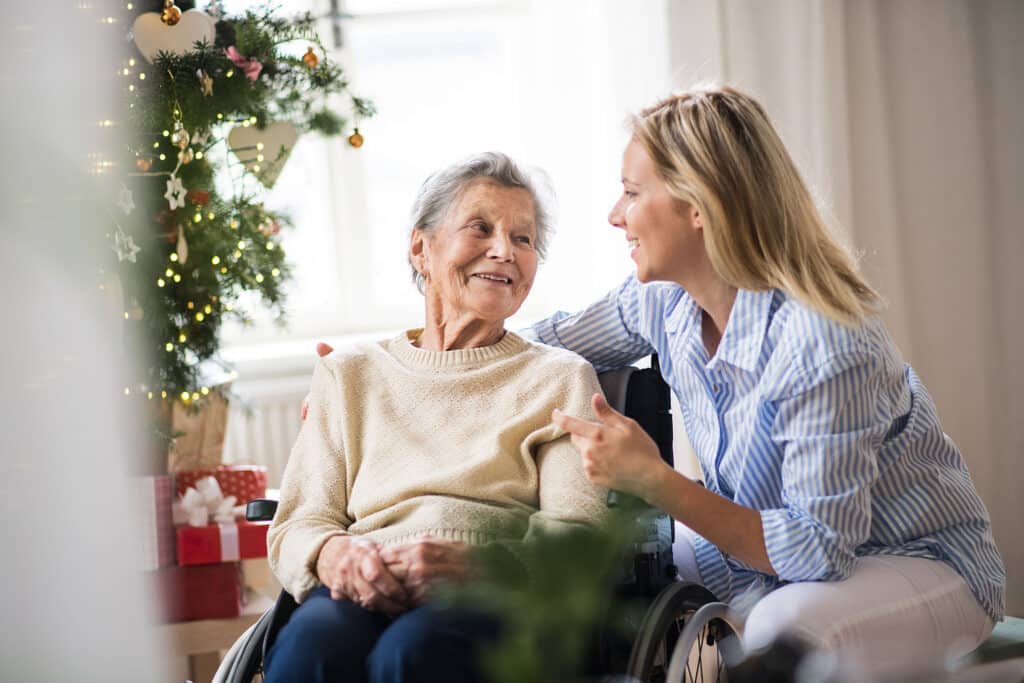 Home care provides support that eases holiday stress and helps seniors stay comfortable and safe.
