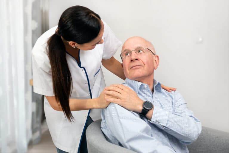 Personal care at home helps seniors maintain routines after the loss of a spouse.